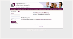 Desktop Screenshot of nehospice.org